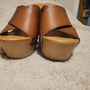 Open toe wedges